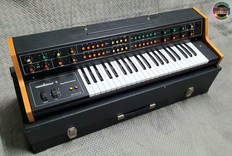 Vermona Synthesizer - DDR Synthesizer✅ Ultra-Rare Vintage East German Analog Monolith ✅ Deep, Raw & Discrete Sound Architecture ✅ Fully Checked & Cleaned ✅ Pure Electronic Character from 1980 ✅ Worldwide Shipping image 1
