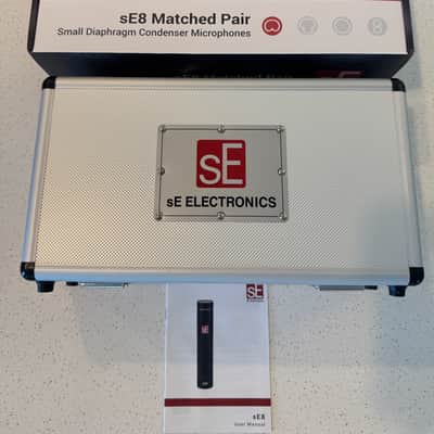 sE Electronics sE8 Small Diaphragm Cardioid Condenser Microphone Matched Stereo Pair image 1