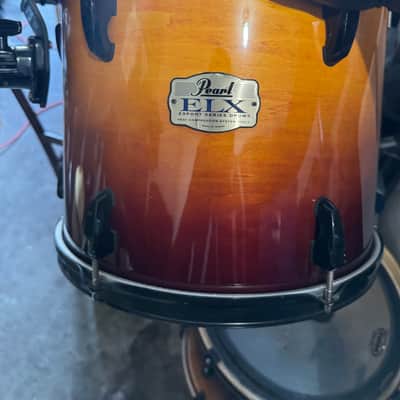Pearl EXL 7-Piece Drum Kit Pearl 2010 - Sunburst fade image 14