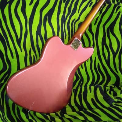 Custom Jazzmaster Tribute - Sparkling Burgundy Relic w/ Soul to Burn image 8