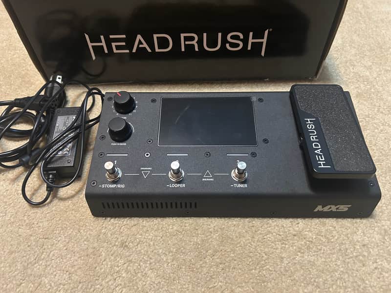Headrush MX5 Amp Modeling Guitar Effect Processor 2021 - Black image 1