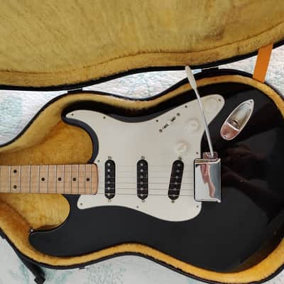 Ibanez 2375-BK S-Style Guitar 1976 - 1977 - Black image 1