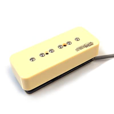 Fuzzy Duck™ Black Series Single Coil Pickups for Stratocasters (Middle) - Cream with Logo image 6