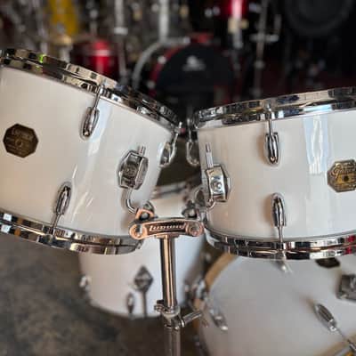 Gretsch USA 6-Piece Drum Set 1970s - White Nitron image 10