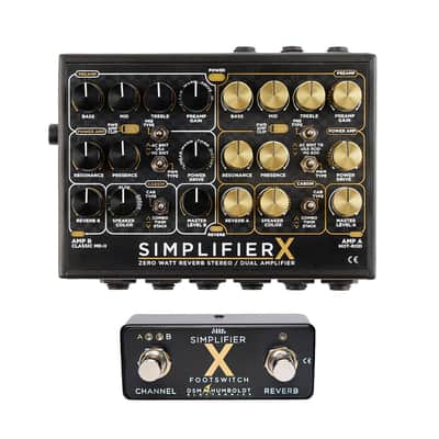 DSM & Humboldt Simplifier X Stereo Guitar Preamp + Cab Simulator [DEMO]