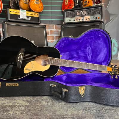 Gretsch G5021E Penguin Black 2022 Parlor Electro-Acoustic Guitar image 13