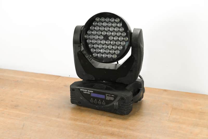 Elation Design Wash LED 60 RGBW LED Moving Head Wash Light CG011QB image 1