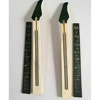 2Pcs Carbon Fiber Neck Rod 3 X 6 X 450Mm - Electric Guitar Neck Stiffener Truss Rod Adjustment Level For Strings Instruments image 2