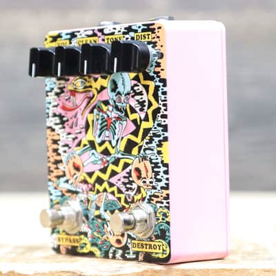 Abominable Electronics Don't Shred on Me Silicon/LED Clipping Fuzz Effect Pedal image 2