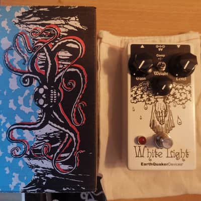 EarthQuaker Devices White Light Overdrive Legacy Reissue 2023 - White / Black Print image 3