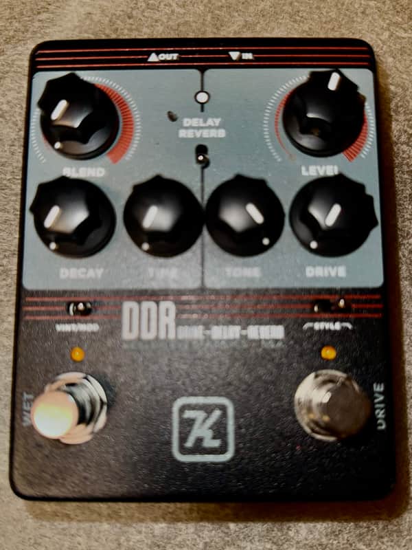 Keeley DDR Drive Delay Reverb 2019 - Present - Black image 1