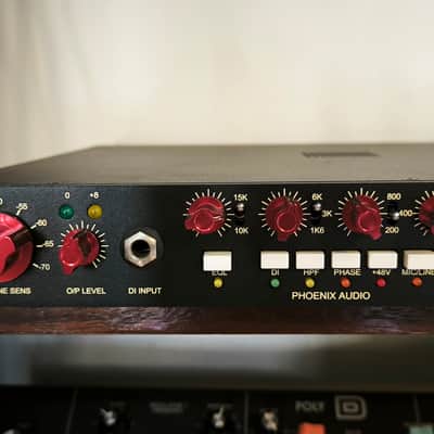 Phoenix Audio DRS-Q4 Mk2 2-Channel Class-A Discrete Mic Pre / DI / EQ 2010s Black image 2