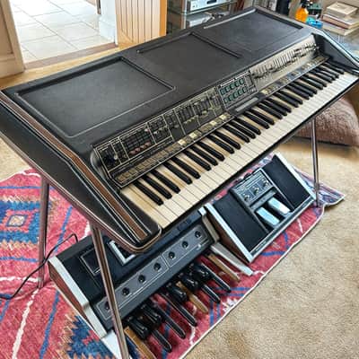 Moog Polymoog with Polypedals and Moog Taurus 1