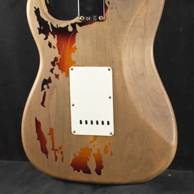 Fender Rory Gallagher Signature Stratocaster Relic 3-Color Sunburst Rosewood Fingerboard image 11