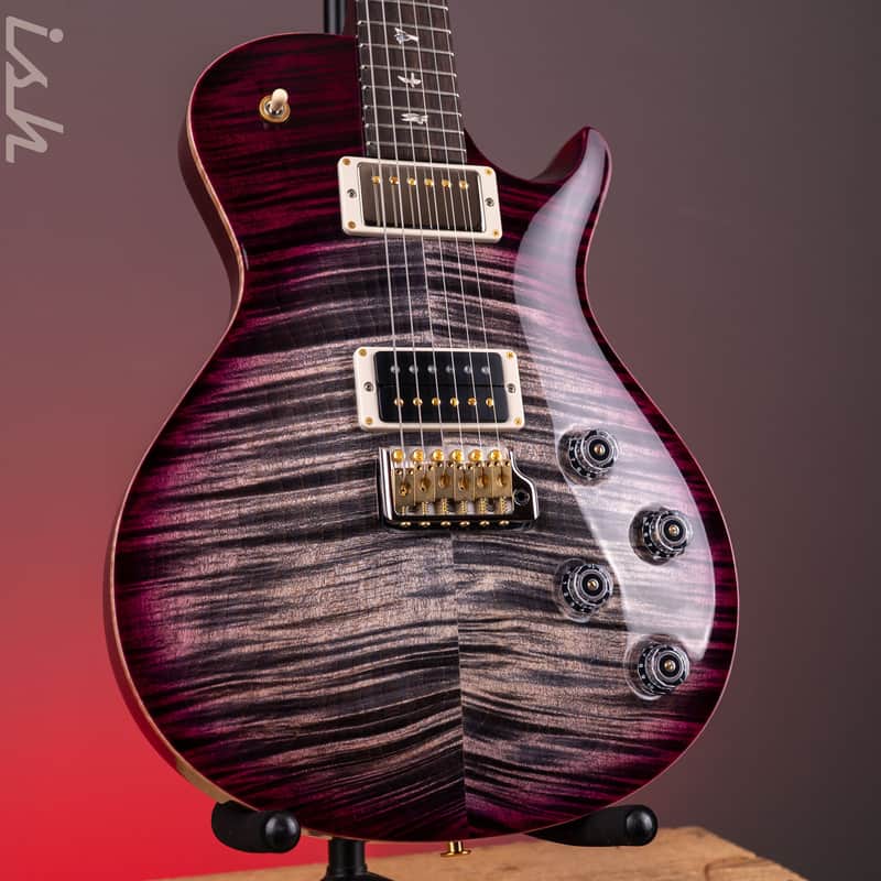 PRS Tremonti 10-Top Charcoal Purple Burst (Natural Binding) image 1