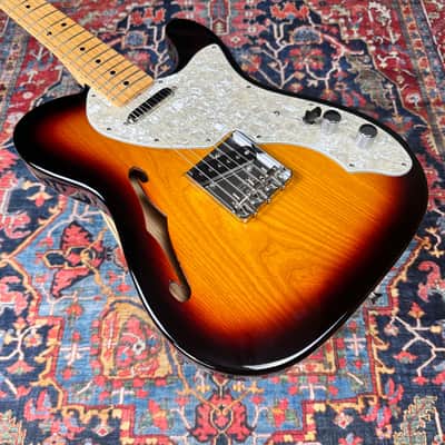 Fender Heritage  60's Telecaster Thinline  *Nitro*  Sunburst MIJ - 2023 image 8