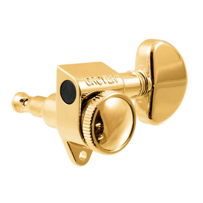 Grover Roto-Grip Rotomatics 502 Series Gold Locking Tuners 3x3 TK-7935-002 image 1