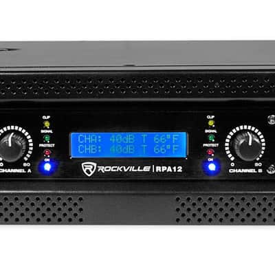 (2) Rockville SBG1188 18" Pro DJ PA Subwoofers+5000w 2-Channel Amplifier+Cables image 10