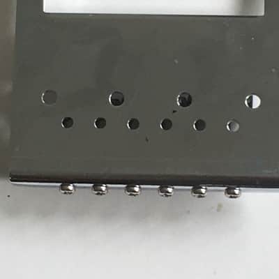 Custom Fender NOS Relic Style Electric Guitar Six Black Nickel Saddles Bridge Humbucker image 13