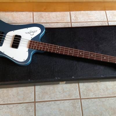 Gibson Non-Reverse Thunderbird 2013 Pelham Blue OSHC Tags & dustcloth image 6