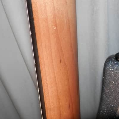 Ernie Ball Music Man Starry Night Dark Ray 4-string electric bass with case *Demo* image 17