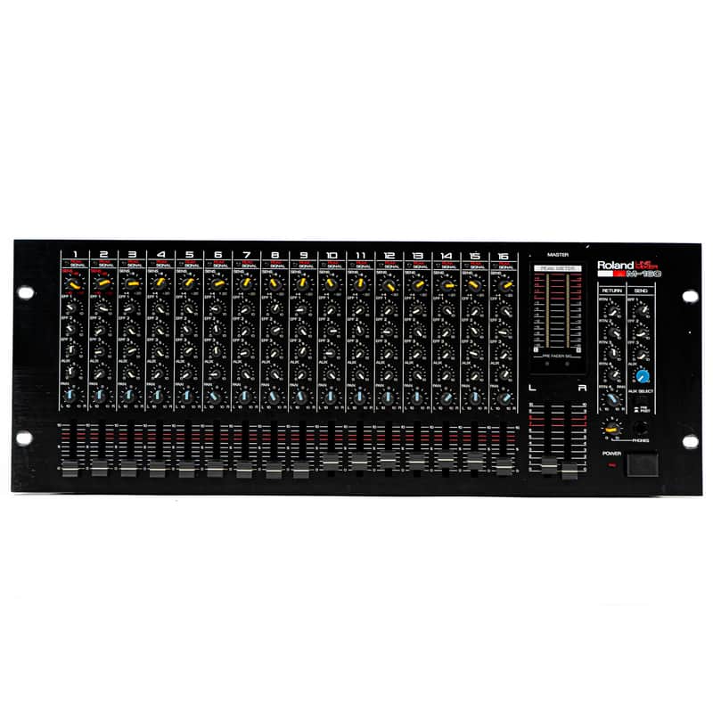 Roland M-160 16-Channel Stereo Line Mixer - Rackmount | Reverb