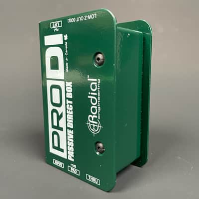 Radial Engineering ProDI Passive Direct Box Green image 2