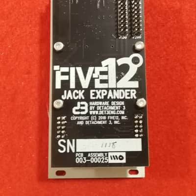 Five12 Jack Expander for Vector Sequencer image 2