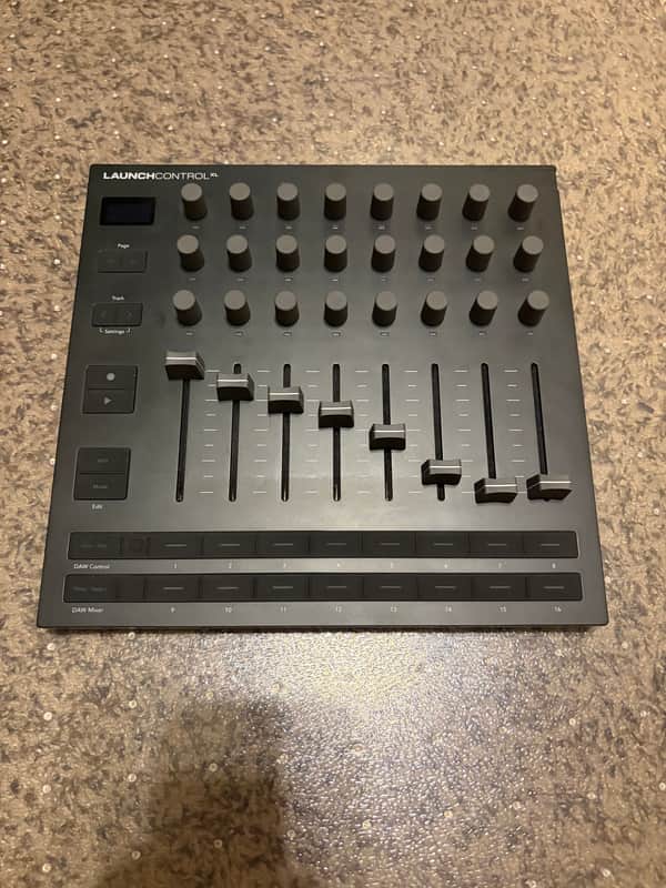 Novation Launch Control XL MK3 MIDI DAW Controller 2025 - Present - Black image 1