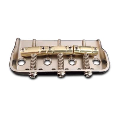 Rutters Chopped (Cutdown) Vintage Tele Bridge, Brass Saddles