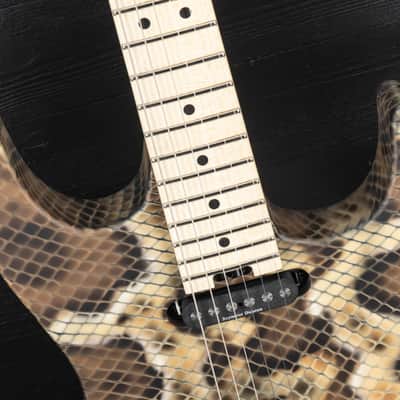Charvel Warren DeMartini USA Signature Snake MN - Snakeskin image 10