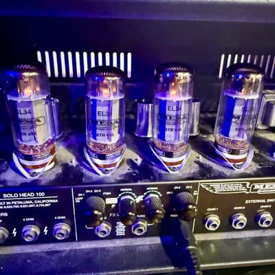 2008 Mesa Boogie Dual Rectifier Solo Head 100 with foot switch image 3