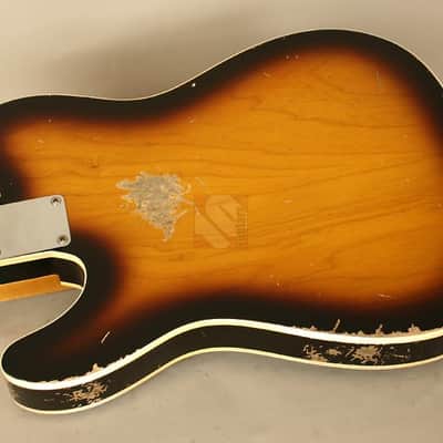 Fender Custom Shop Masterbuilt Telecaster '69 Thinline Bigsby 2012 2 Color Sunburst image 18