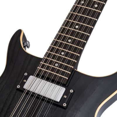Washburn H12TB Wing Series Hawk Ashwood Body 12-String Electric Guitar w/Gig Bag image 8
