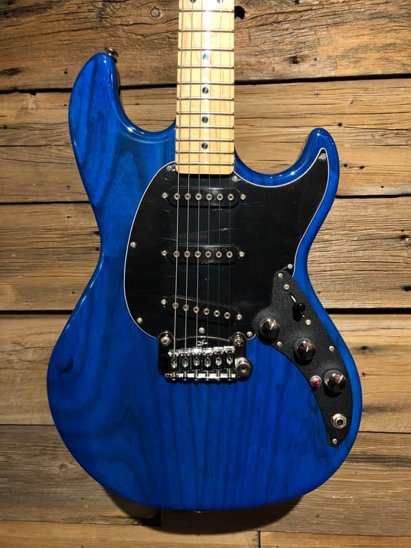 G&L CLF Research Skyhawk - Clear Blue Urethane image 1