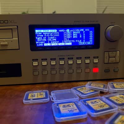 Akai CD3000XL MIDI Stereo Digital Sampler w 32MB RAM, ZuluSCSI 2026, 10X SD Analog & Digital Sound Library, New PSU, New LCD, New EPROM w OSv2.0, NOS CD-ROM w CD-R Library, Original English & Japanese Manuals  (1997) image 14