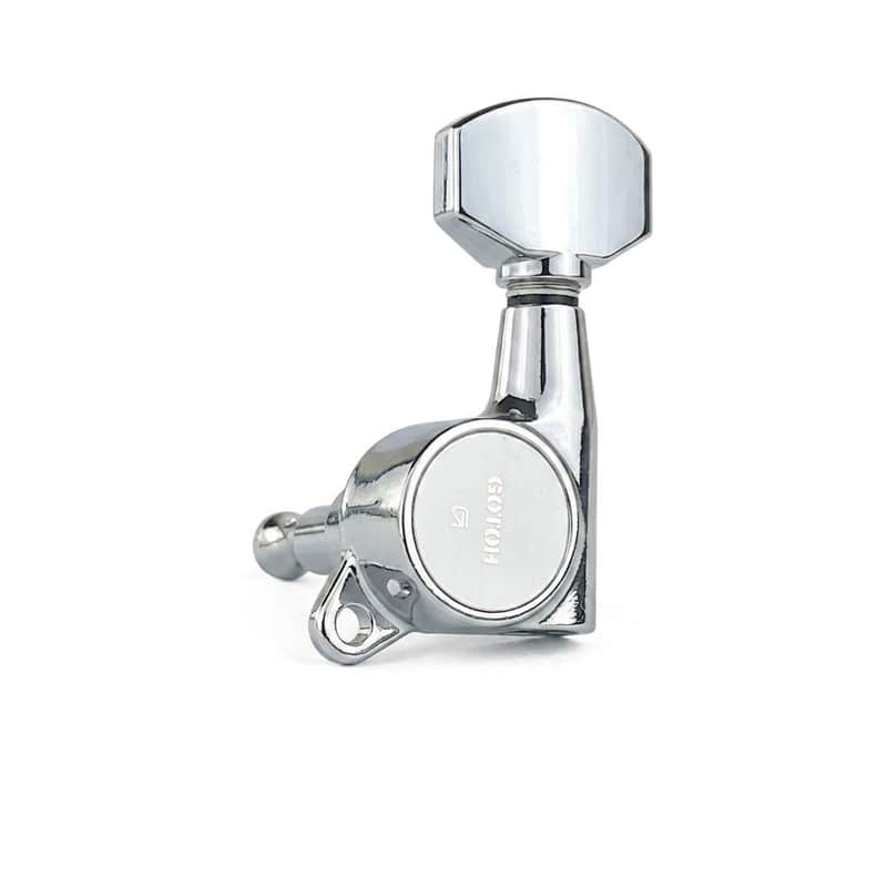 Gotoh Schaller-style Knob Chrome Tuners (6-in-a-line) - Left Handed 07224CX image 1