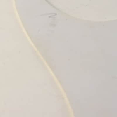 1990s Vintage 1-ply 50s Fender USA Guitar Natural Relic American Strat Pickguard Off White image 12