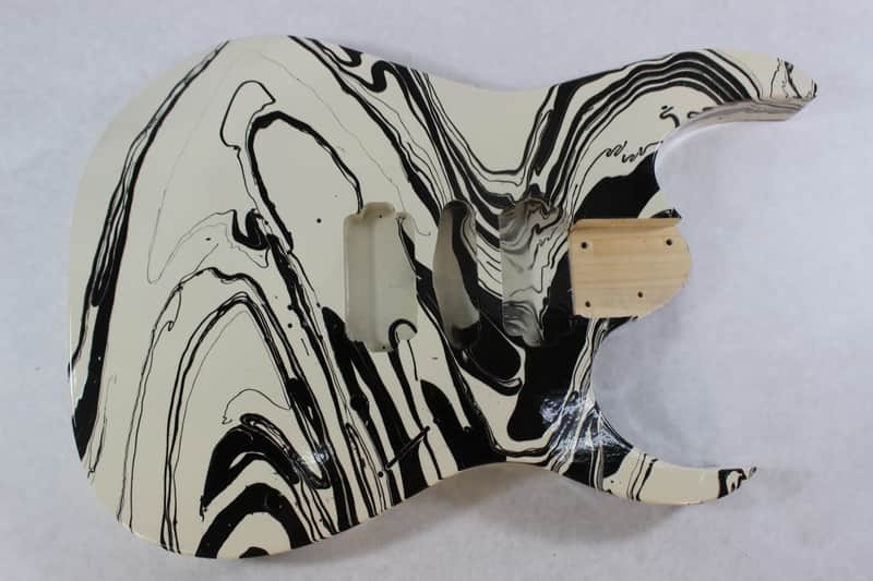 Boneyard swirl RG Guitar body fits Ibanez(tm) 6 string RG & Jem AANJ Necks J1491 image 1