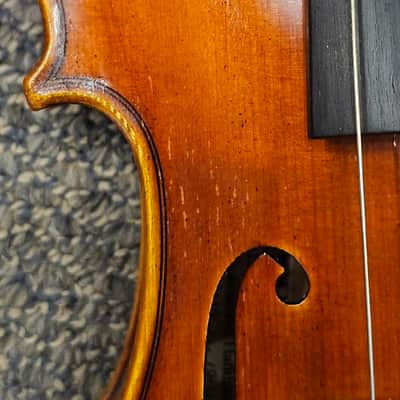 D Z Strad Violin - Model 400 - 3/4 Size- Light Antique Finish Violin Outfit (New - Blemished) image 14