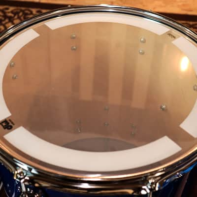 DW Performance Sapphire Blue Drum Set - 14x22,9x13,14x14,16x16 image 11