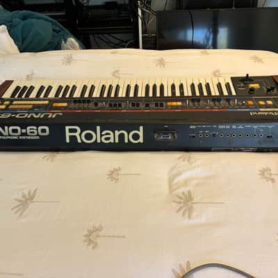 Roland Juno-60 61-Key Polyphonic Synthesizer 1982 - 1984 - Black image 4