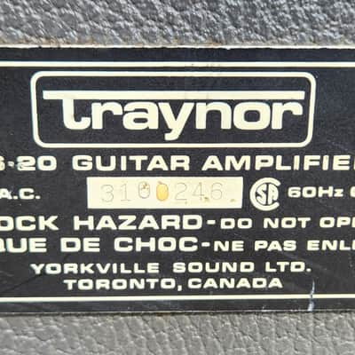 Traynor TS20 Combo Amp 1970s Canada image 14