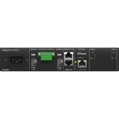Lab Gruppen FAD602 Commercial 60W Amplifier with Direct-Drive Technology image 5