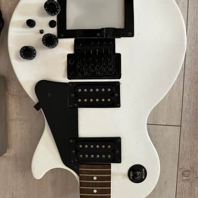 Modified Epiphone Les Paul Studio 1998 - 2003 - Alpine White image 3