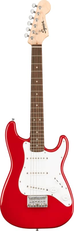 Fender Squier 3/4-Size Kids Mini Strat Electric Guitar - Dakota Red image 1