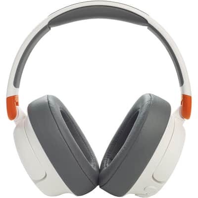 JBL JR 460NC Noise-Canceling Wireless Over-Ear Kids Headphones (White) image 1