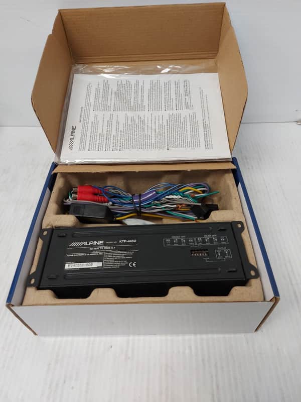 Alpine KTP-445U Power Amplifier image 1