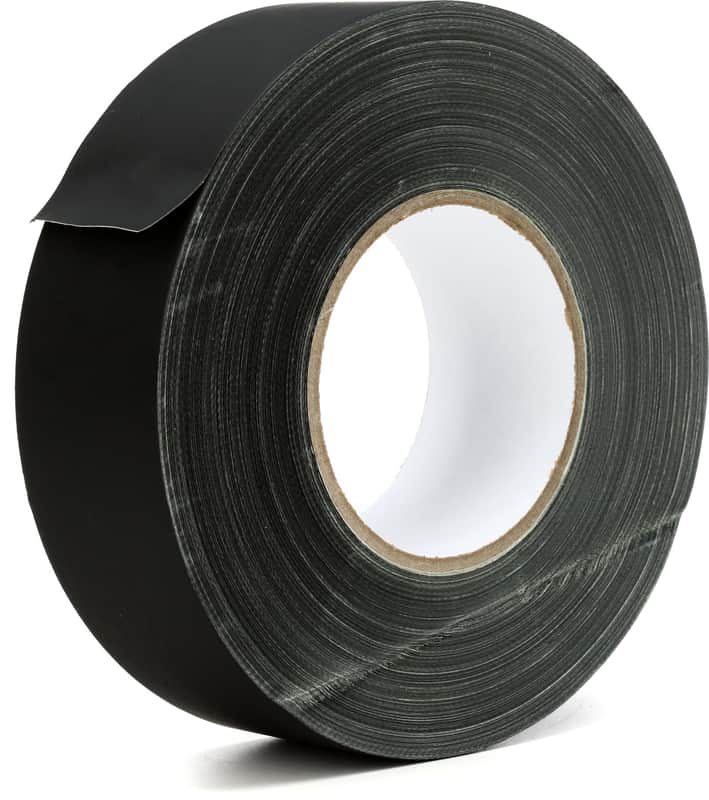 Hosa GFT-447BK 2 inch Gaffer Tape - 60 Yard Roll - Black (5-pack) Bundle image 1