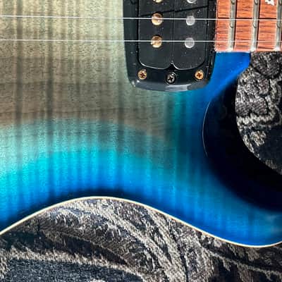 2012 PRS Core 408 In Rare Faded Blue Burst, 10 Top image 3